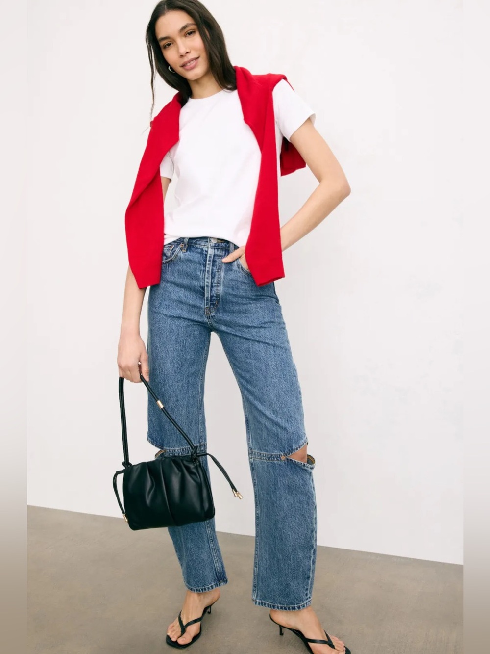 Still Here 27 Cowgirl Jeans in Classic Blue Western
